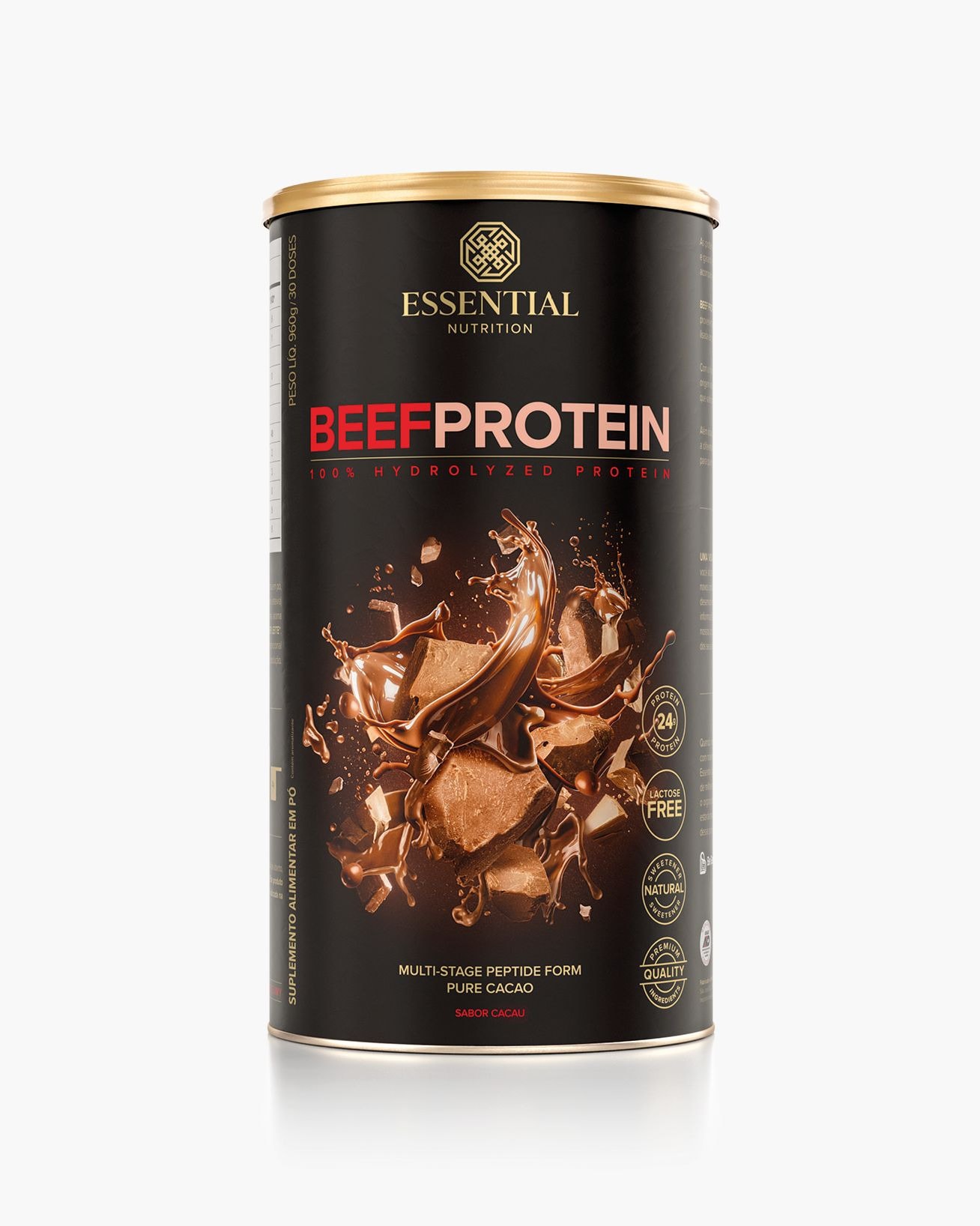 Beef Protein Cacao Lata 30 doses