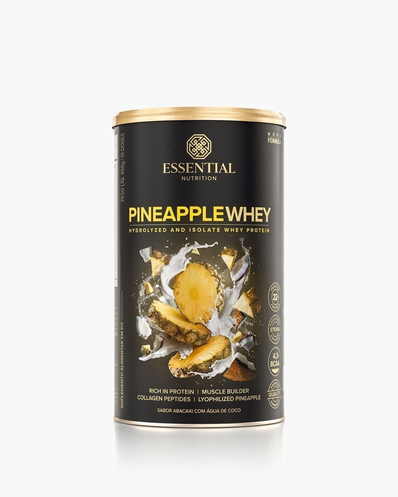 Pineapple Whey Lata 15 doses