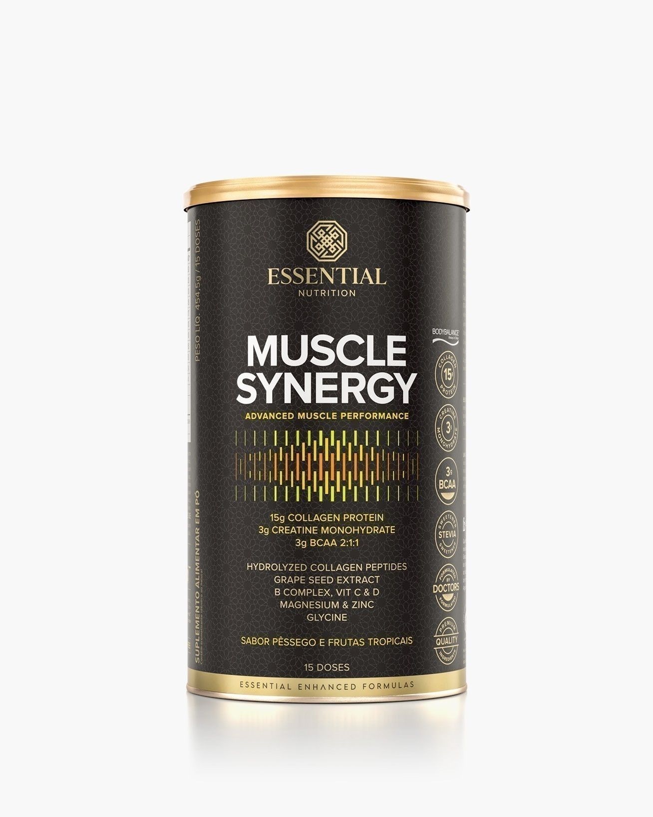 Muscle Synergy Pessego Lata 15 doses