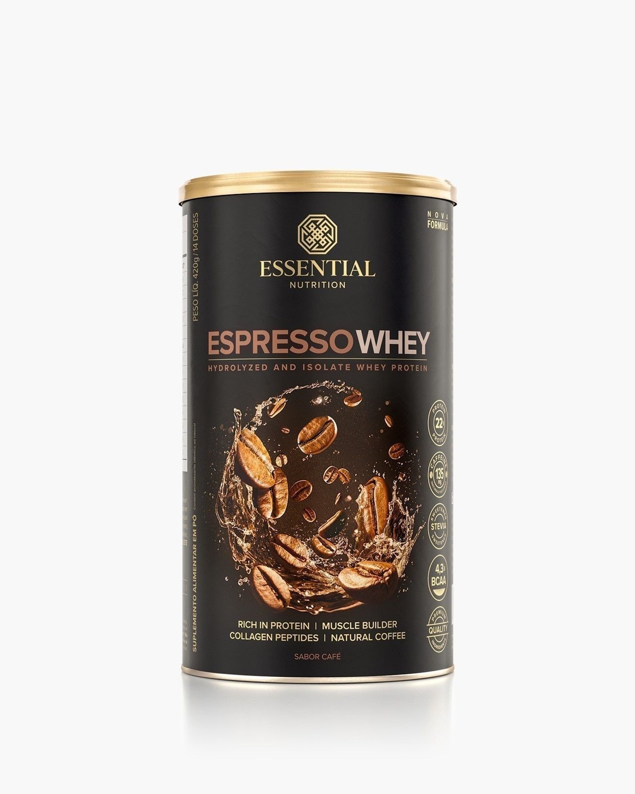 Espresso Whey Lata 14 doses