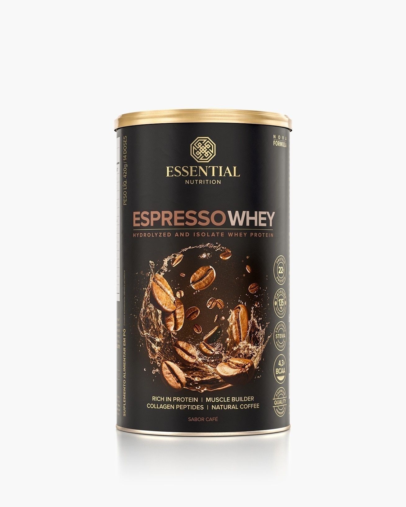 Espresso Whey Lata 14 doses